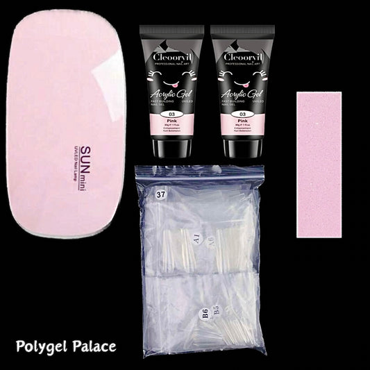Mini Polygel Nail-Kit
